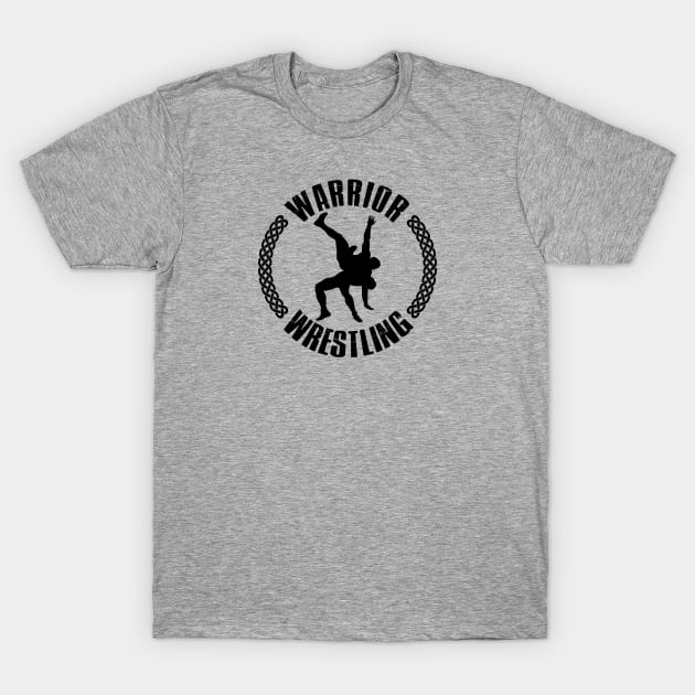 Warrior Wrestling Suplex Viking Weave T-Shirt by Ruiz Combat Grappling